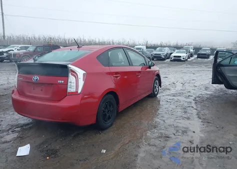 2013 Toyota Prius Three z USA, uszkodzony, nr VIN JTDKN3DU0D0346385
